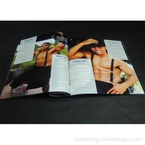 Professional Magazine Offset Printing Service , Perfect Bou